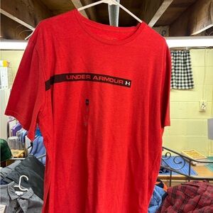 Under Armour Men's Bold Red Tee